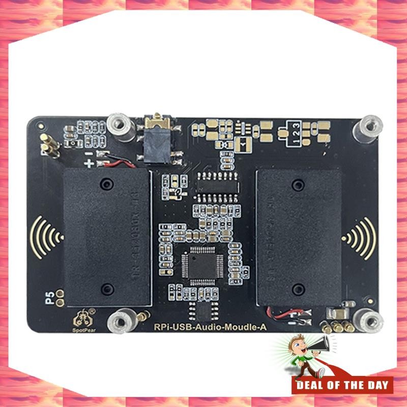 Jual 24-Hour Delivery USB Audio Sound Card Module HAT For Raspberry Pi ...