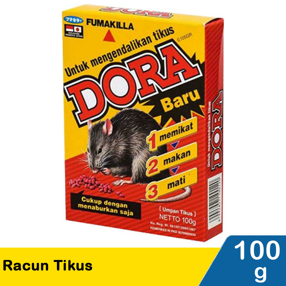 Jual DORA RACUN TIKUS 100g | Shopee Indonesia