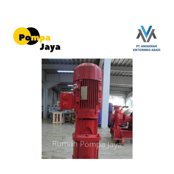 Jual Jockey Hydrant Pump Fire Fighting Pompa Ebara 4KW Motor + Control ...