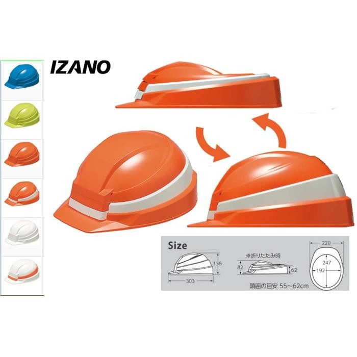Casque Pliant IZANO HA 4K – Compact, Montage Immédiat, Prévention Catastrophes
