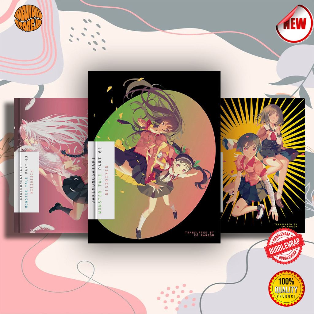 Jual monogatari series light Novel (English) | Shopee Indonesia