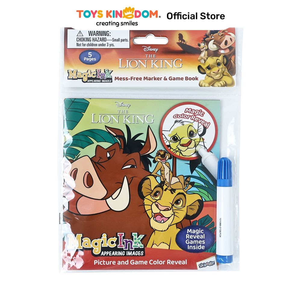 Jual Toys Kingdom Red Ridge Set Game Book & Spidol Magic The Lion King ...