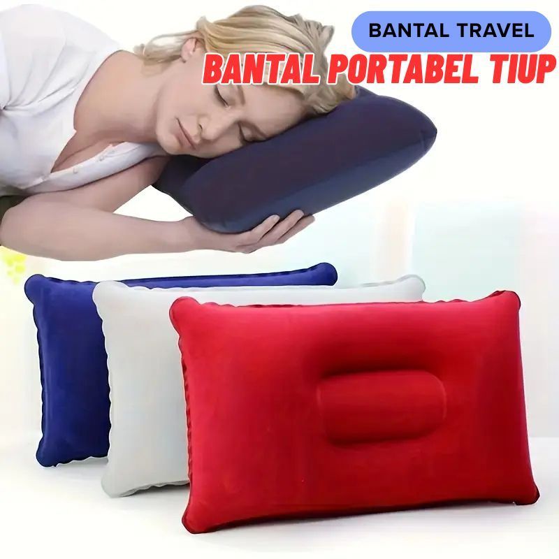 Jual Bantal Angin Tiup PVC 33 x 22 CM Indoor Outdoor Inflatable ...