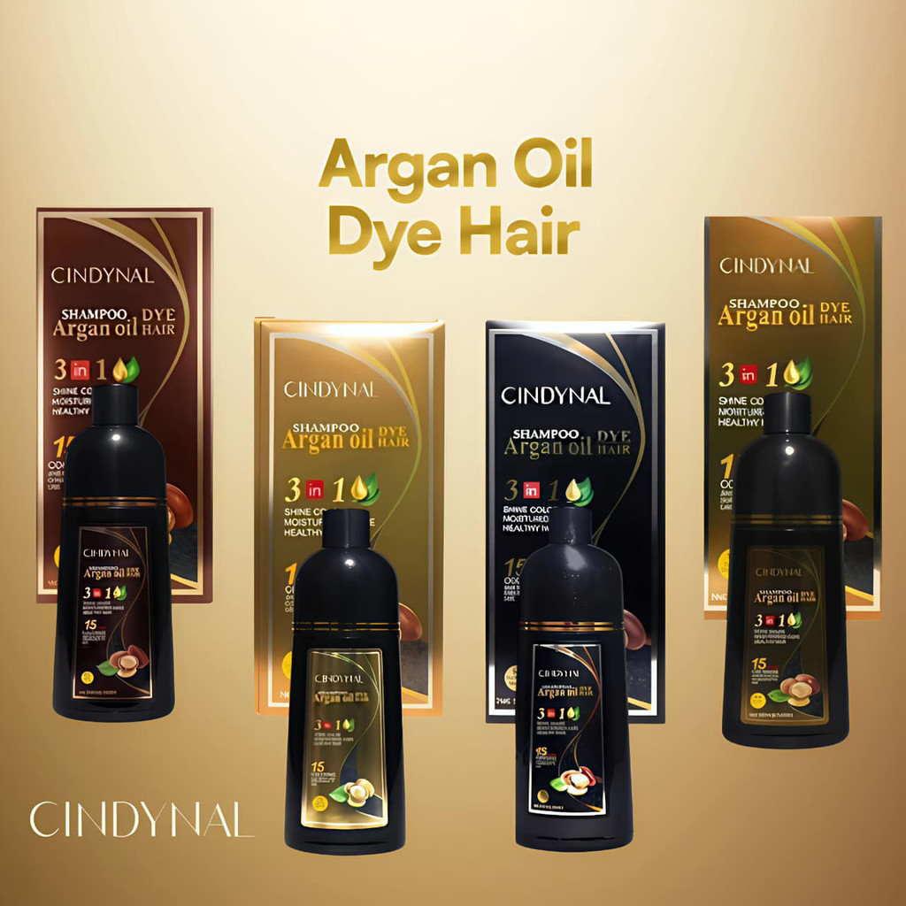 Jual CINDYNAL COLOR SHAMPOO ARGAN OIL DYE HAIR SHAMPO SEMIR RAMBUT ...