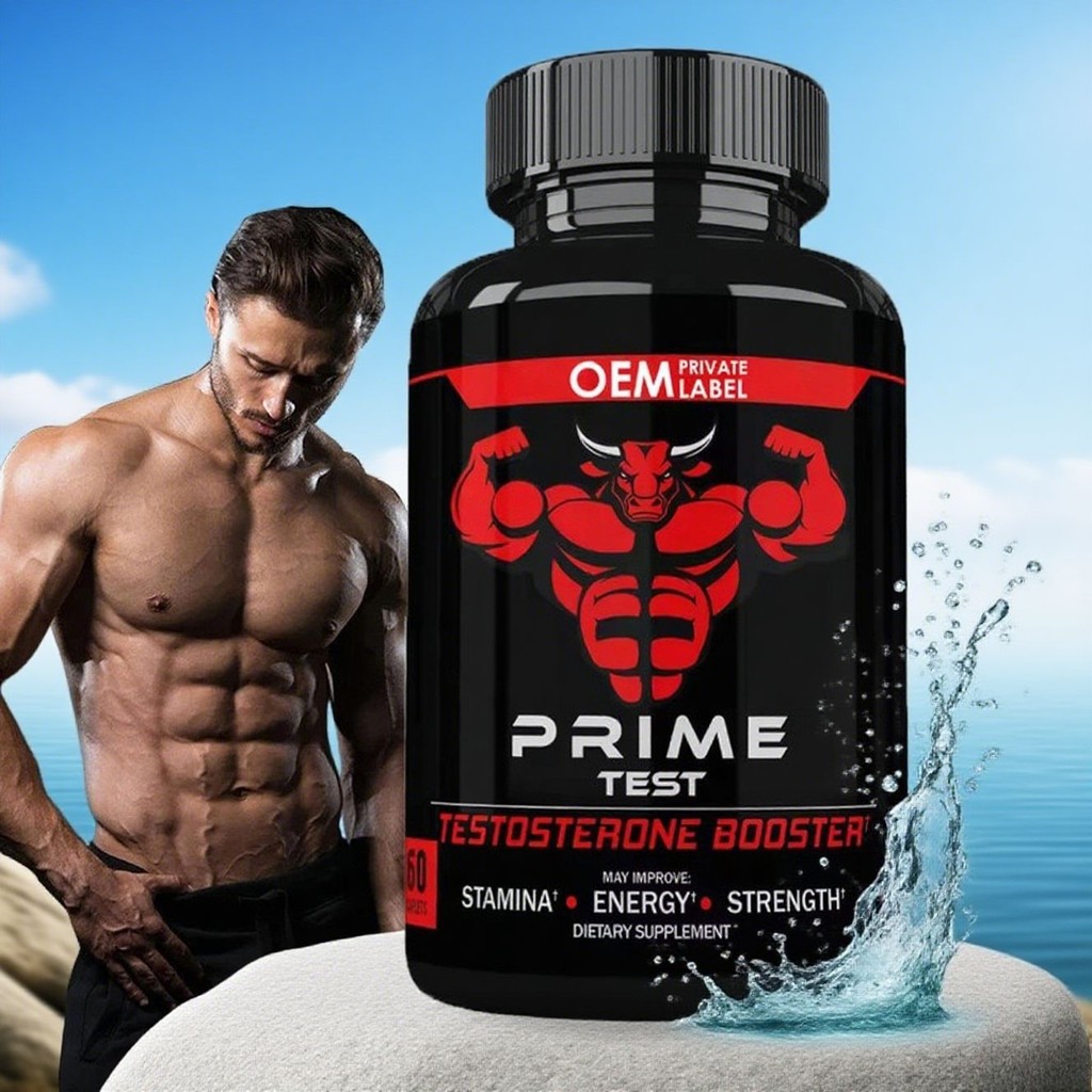 Jual Prime Test Booster-Suplemen Testosteron Pria, Tingkatkan Stamina ...