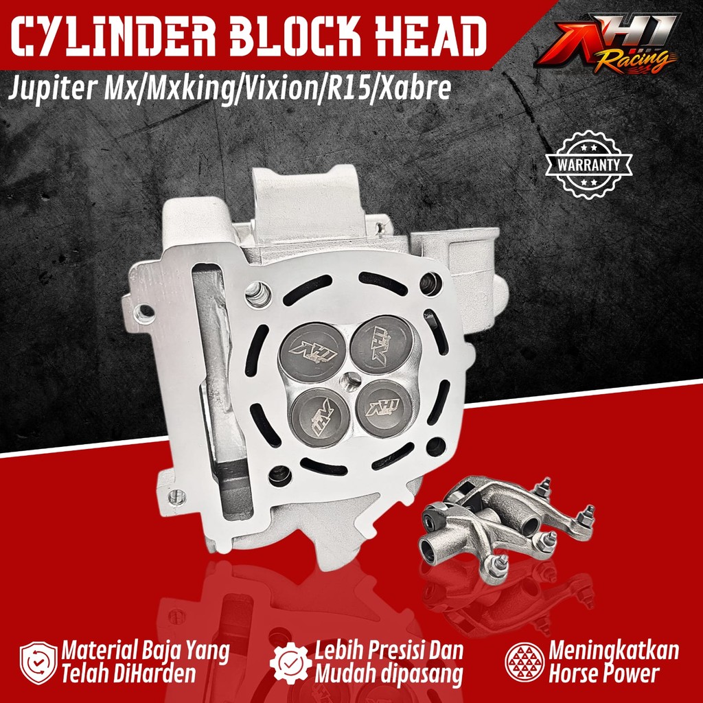 Jual ( COD ) BLOCK BLOK HEAD AH1 RACING JUPITER MX NEW MX LAMA BISA ...