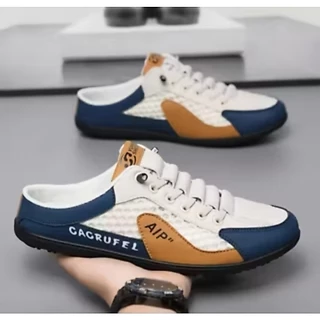 Sepatu Sneakers Slip on Santai Pria Casual Cagrufell Aip Terlaris