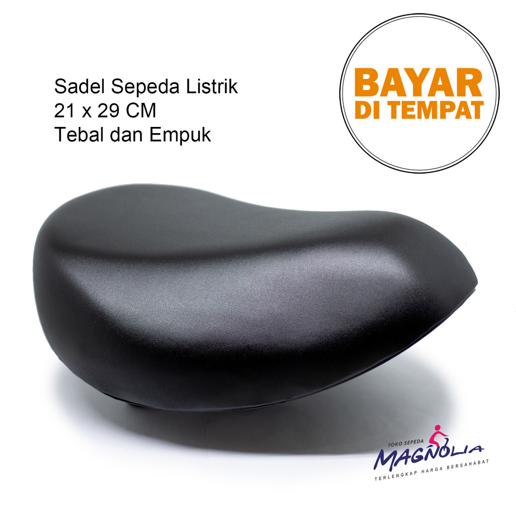 Sadel Jok Sepeda Listrik Selis Lebar Empuk