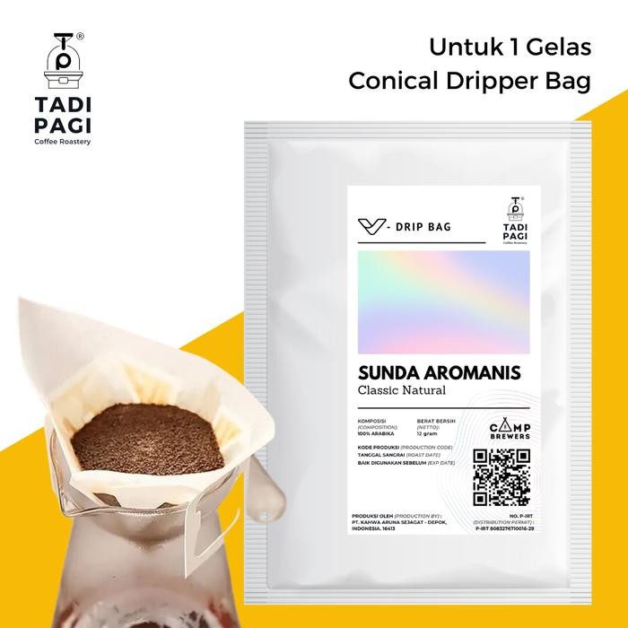 Jual PROMO! Arabika Drip Bag V Coffee - Sunda Aromanis | Shopee Indonesia