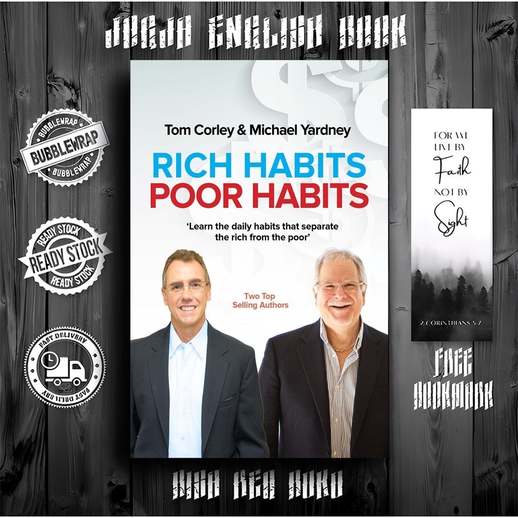 Jual Rich Habits Poor Habits by Thomas C. Corley | Shopee Indonesia