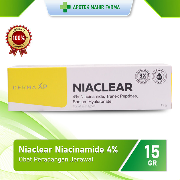 Jual Derma Xp Niaclear Niacinamide 4% Tranex Peptides Sodium ...