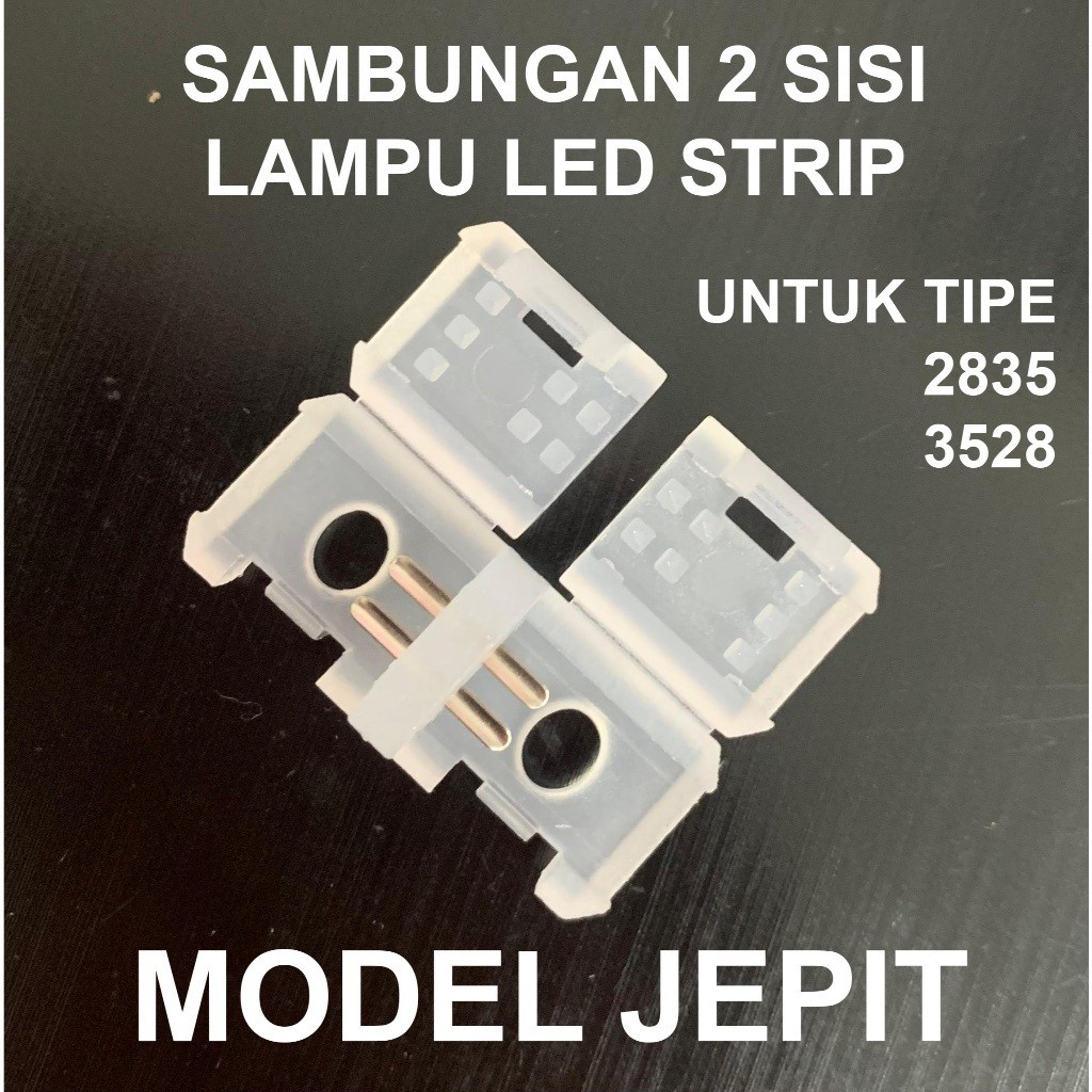 Jual COD Konektor Penyambung Lampu LED STRIP 2835 3528 SMD AC 220V ...