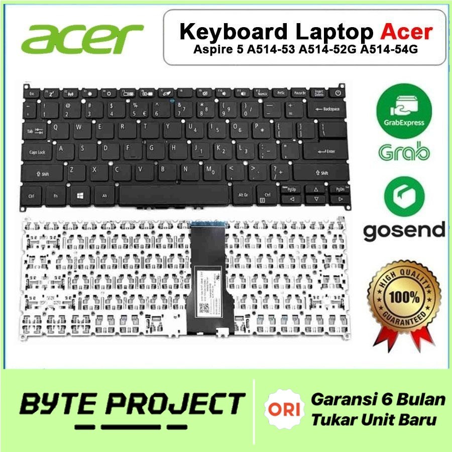 Jual Keyboard Laptop Acer Aspire 5 A514-53 A514-52G A514-54G Series ON ...