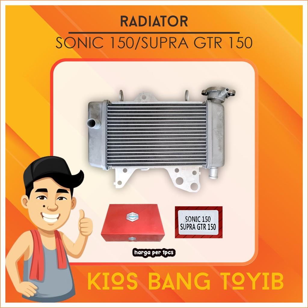 Jual Radiator Unit Honda SONIC Radiator Comp Assy Sonic 150 Supra GTR ...