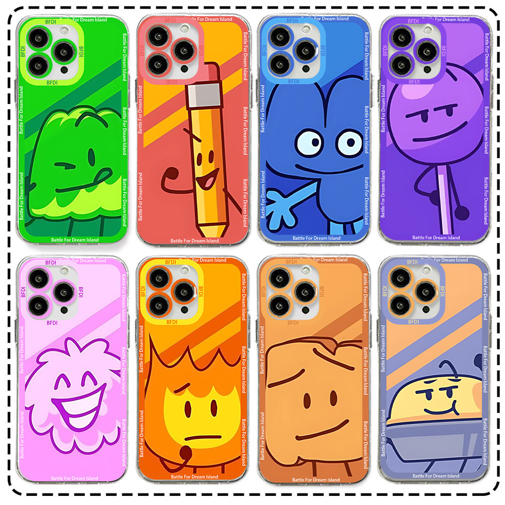 Jual Bfdi Battle For Dream Island Phone Case For iPhone 16 15 14 13 12 ...