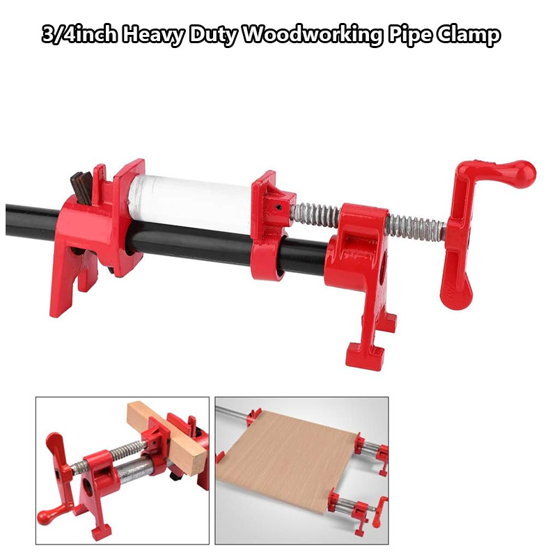 TEHAUX 3-Inch Aluminum Alloy Quick Release C-Clamp – Heavy Duty G-Type Clamp For Woodworking & Welding With Comfort Grip Handle