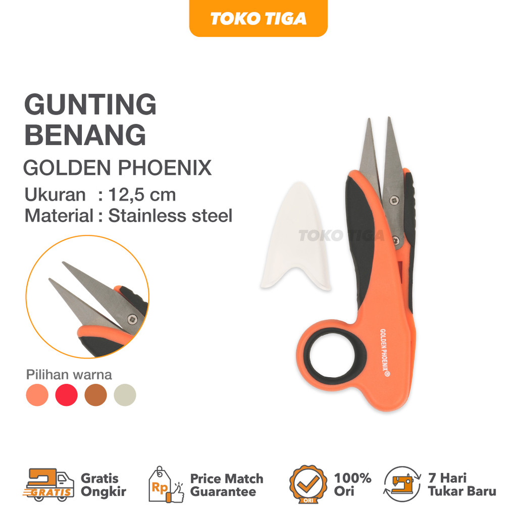 Jual Thread Cutter/ Gunting Benang Besar Jumbo Golden Phoenix Dengan ...