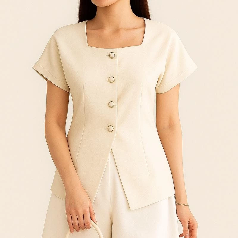 Gambar 4 ELYSE Soren Top / Avery Top ✨ Atasan Wanita Modis & Simple – Wajib Punya!