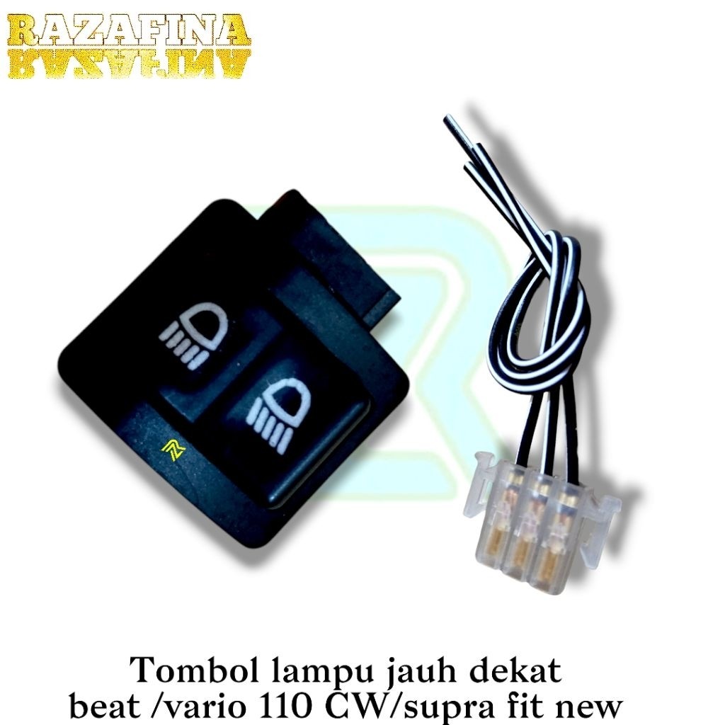 Jual Tombol Saklar Lampu Depan Jauh Dekat Honda Beat Lama Vario 110 CW ...