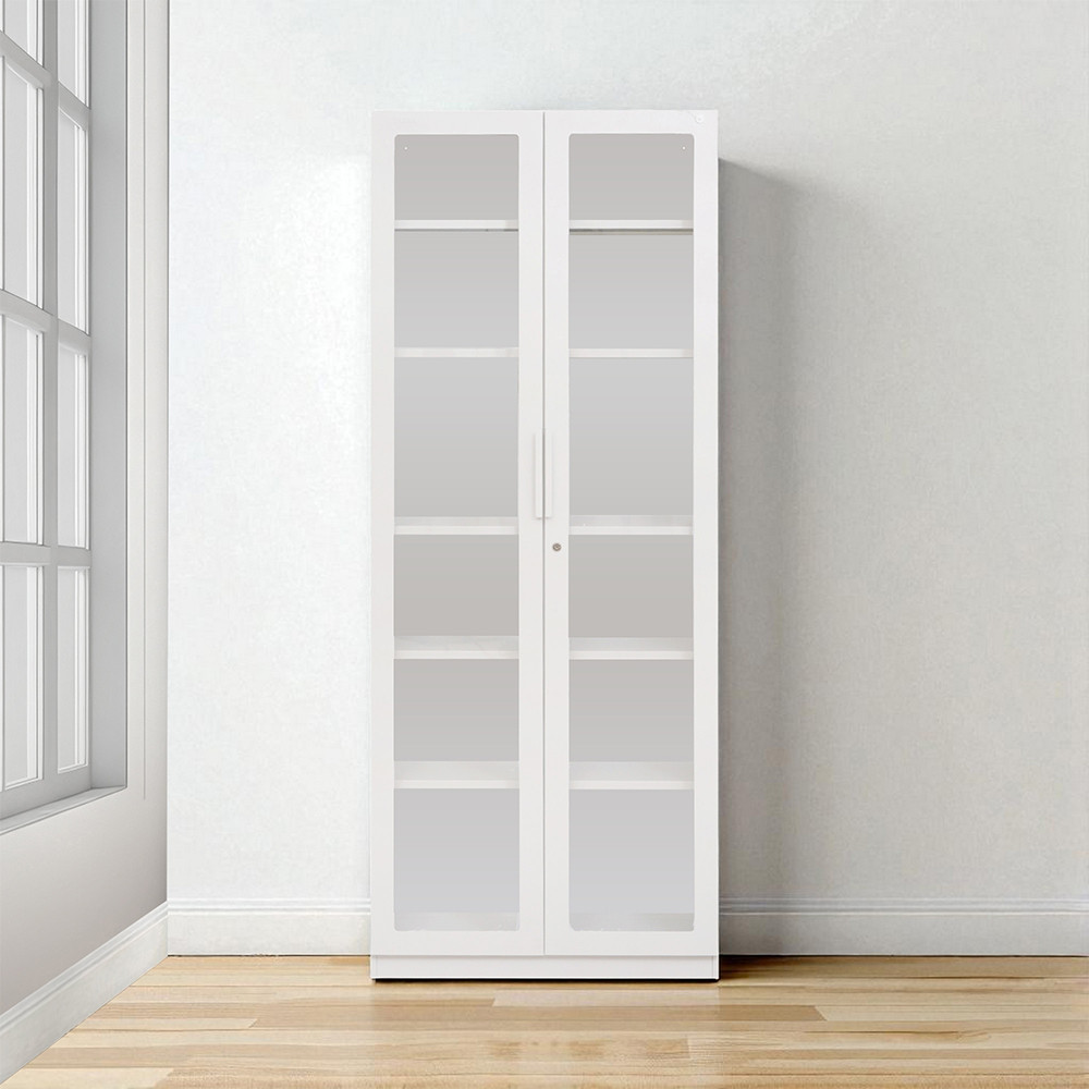 Jual Informa Gions Lemari Arsip Kantor Metal 2 Pintu Akrilik - Putih ...