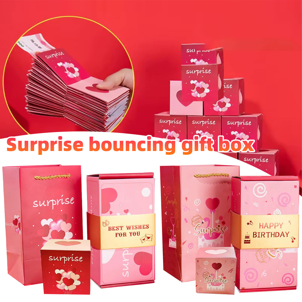 Jual 10/16Slot Box surprise ulang tahun /Kado Untuk Pacar/Hampers Ulang ...