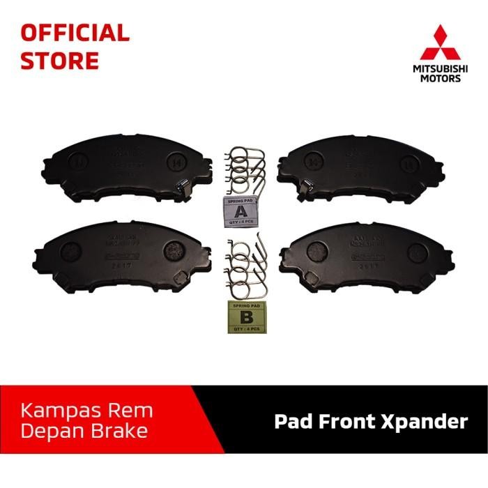 Mitsubishi Motors Kampas Rem Depan Brake Pad Front Xpander [4605B949]