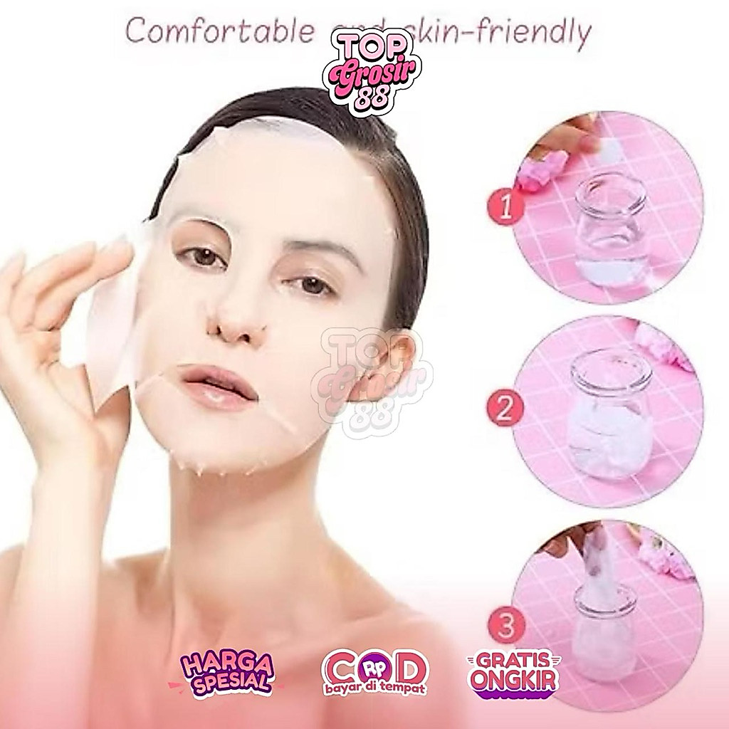 Tisu Wajah dan masker wajah mini tablet