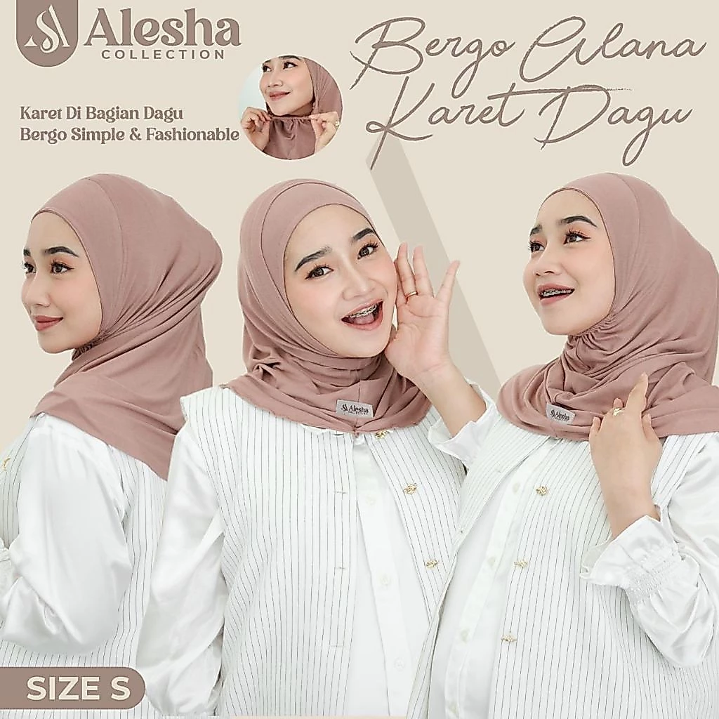 Gambar 2 BIDADARI CANTIK WAJIB PUNYA ! HIJAB BERGON RAYON - SIZE S/M/L