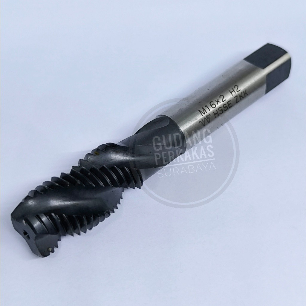 Jual tap mesin mesin tap hand tap spiral single tap M16 x 2.0 Ishihashi ...