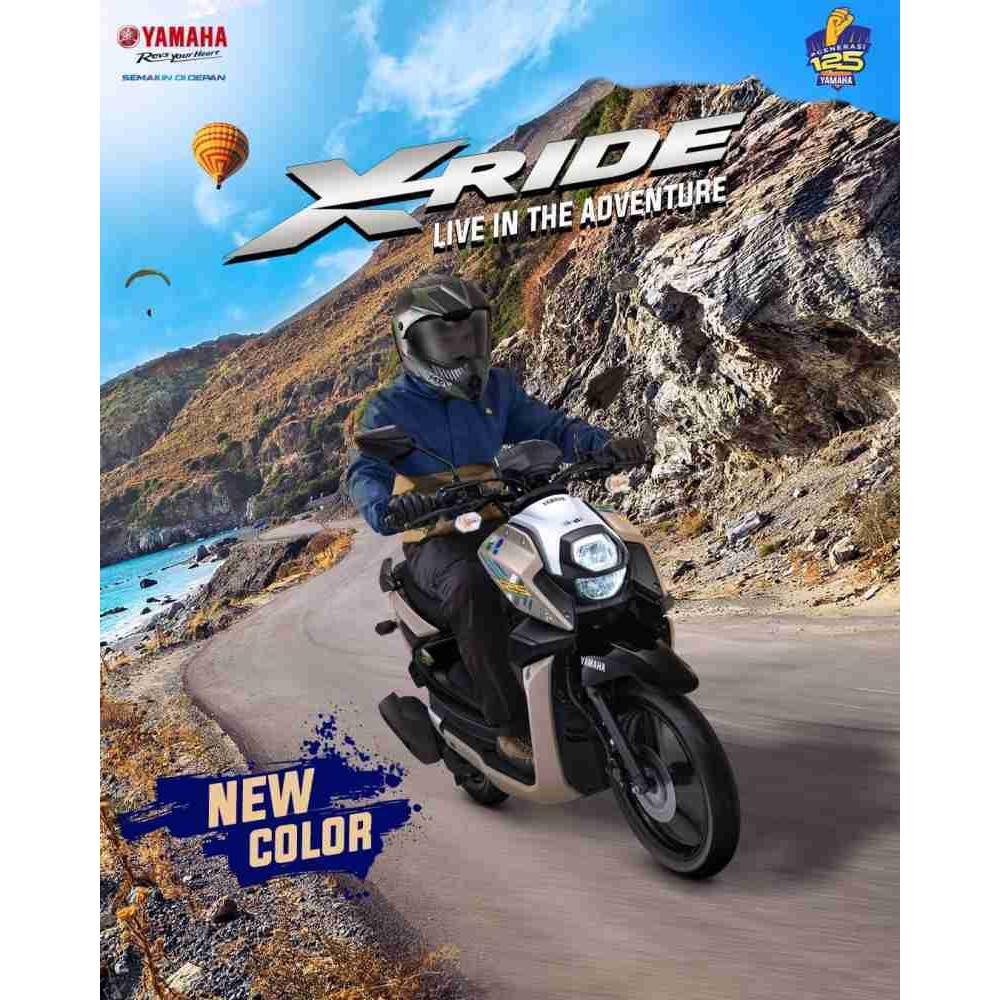 XRIDE 125 CONNECTED (X-RIDE)- YAMAHA GERBANG CAHAYA MOTOR BANDUNG &SUBANG