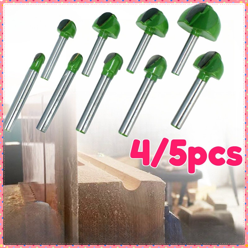 Jual 6 mm Mata Profil Kayu Nose Cove Bits 1/4