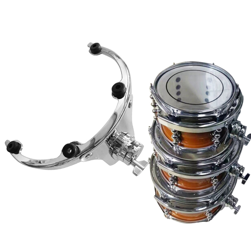 Jual 8/10/12/14inch Stainless Steel Tom Drum Suspension Rim Mount ...