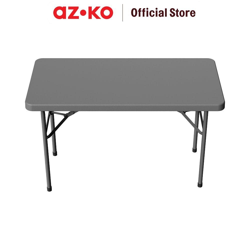 Jual AZKO Krisbow Meja Lipat Rectangle - Abu-Abu Muda Meja Lipat ...