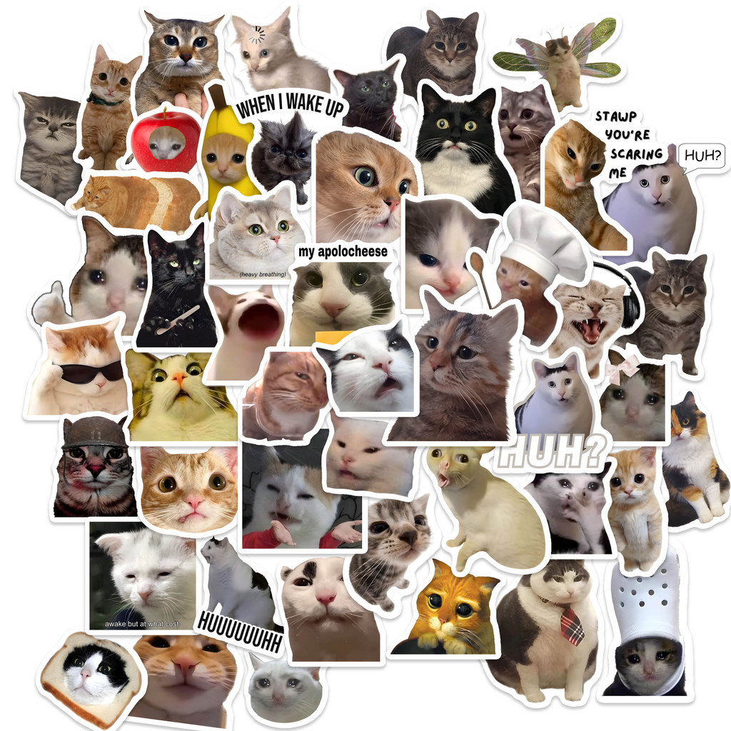 Jual Stiker Kucing Lucu Terlengkap & Harga Terbaru Mei 2026 | Shopee ...