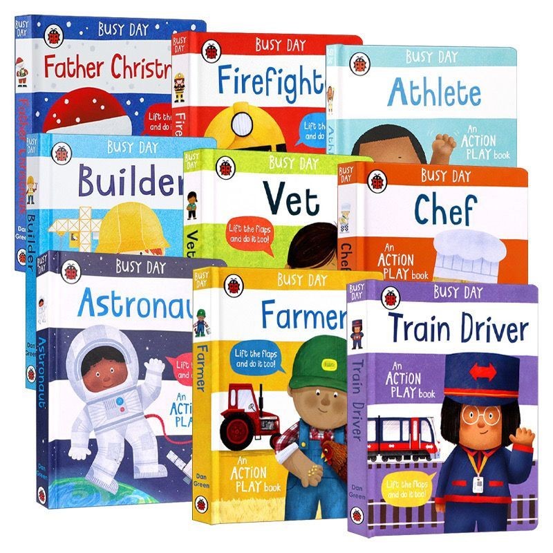 Jual Ladybird Busy Day Board Book Buku Cerita Anak Tentang Profesi Cita ...
