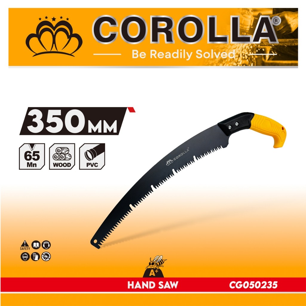 Jual Corolla Hand Saw Gergaji Kayu Gergaji Dahan Ranting 350Mm / 455Mm ...