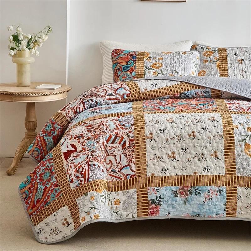 Jual Decorative Bed Coverlets for Spring Summer Soft Bedspreads Queen ...
