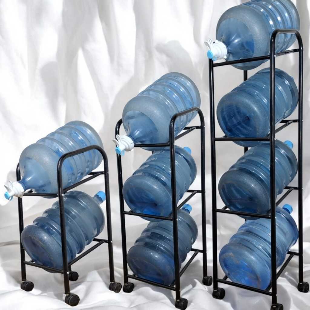 Jual Rak Galon / Tempat Air Galon Kokoh Ukuran 4 Susun / 3 Susun/ 2 ...