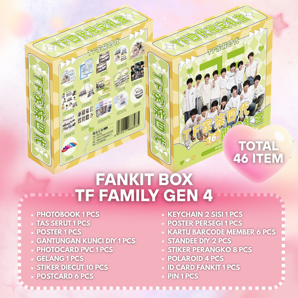 Jual [TS] FANKIT BOX TF FAMILY GEN 4 MURAH BONUS BANYAK READY STOCK ...