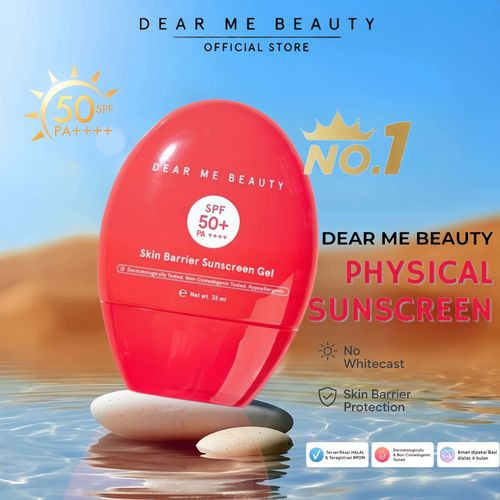 Jual [READY&COD] Dear Me Beauty Skin Barrier Sunscreen Gel SPF 50 PA ...