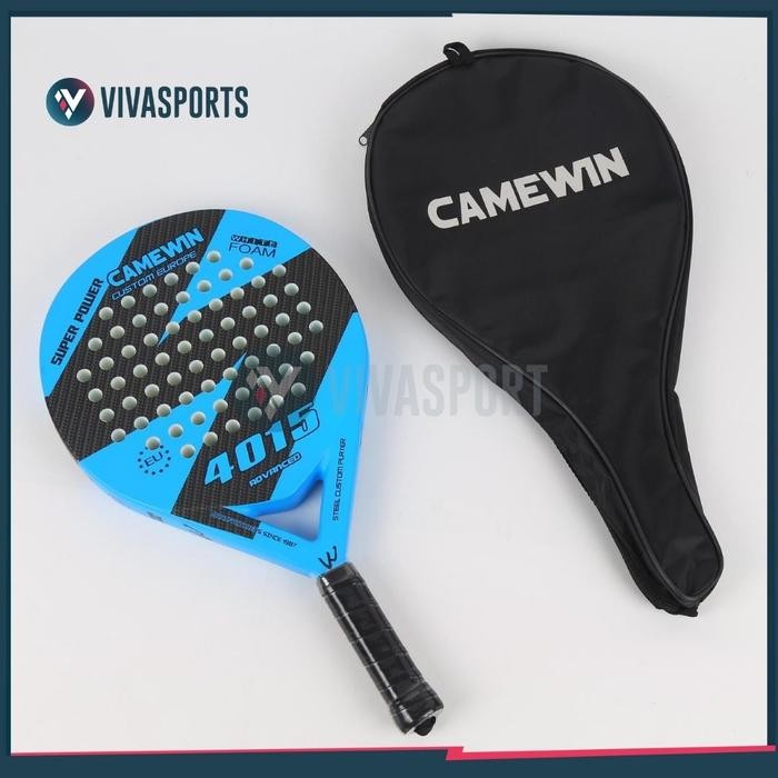 Jual CAMEWIN Raket Padel | Padel Racket 4015 High Quality - Biru ...