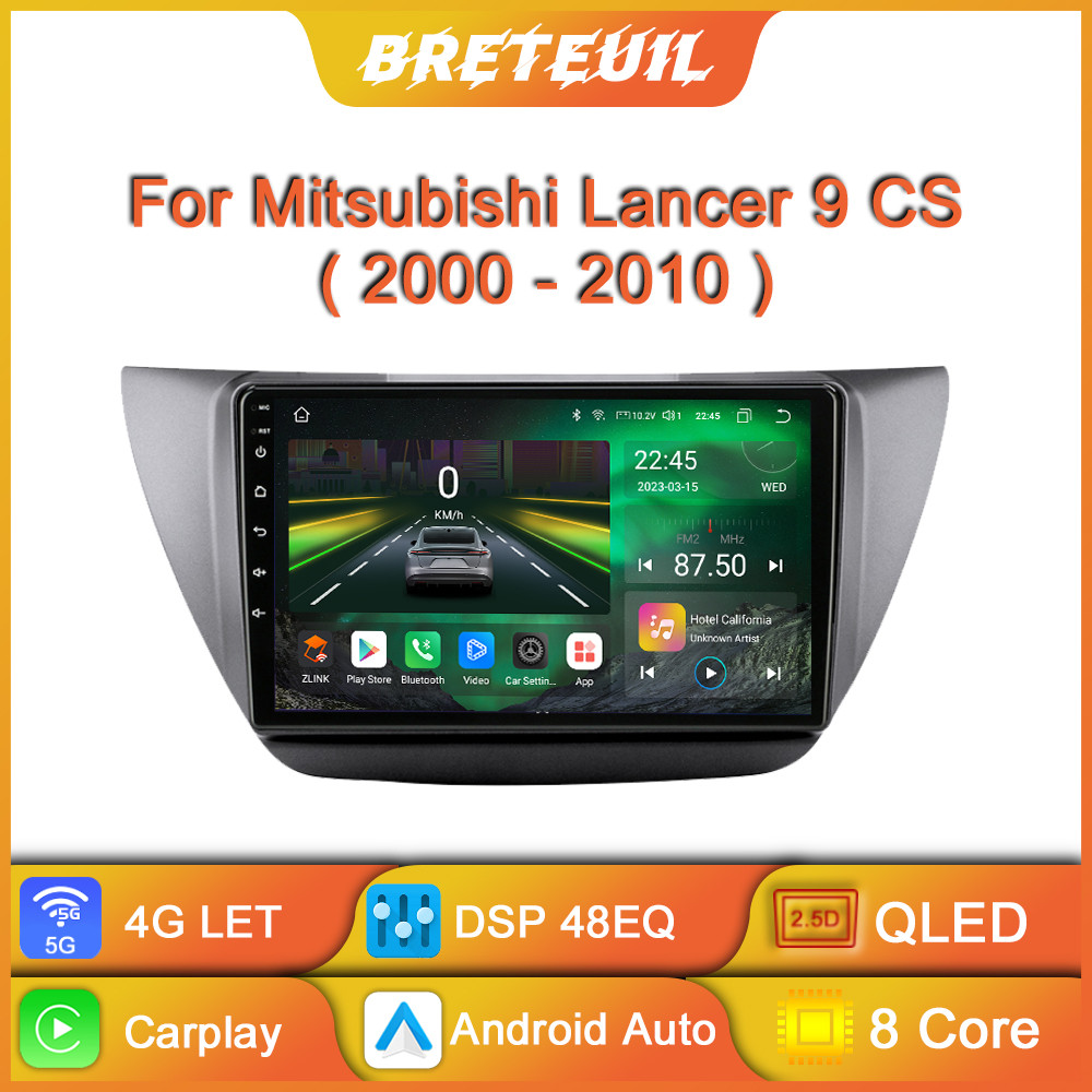 Jual Car Rao For Mitsubishi Lancer 9 CS 2000 - 2010 Android Multimea ...