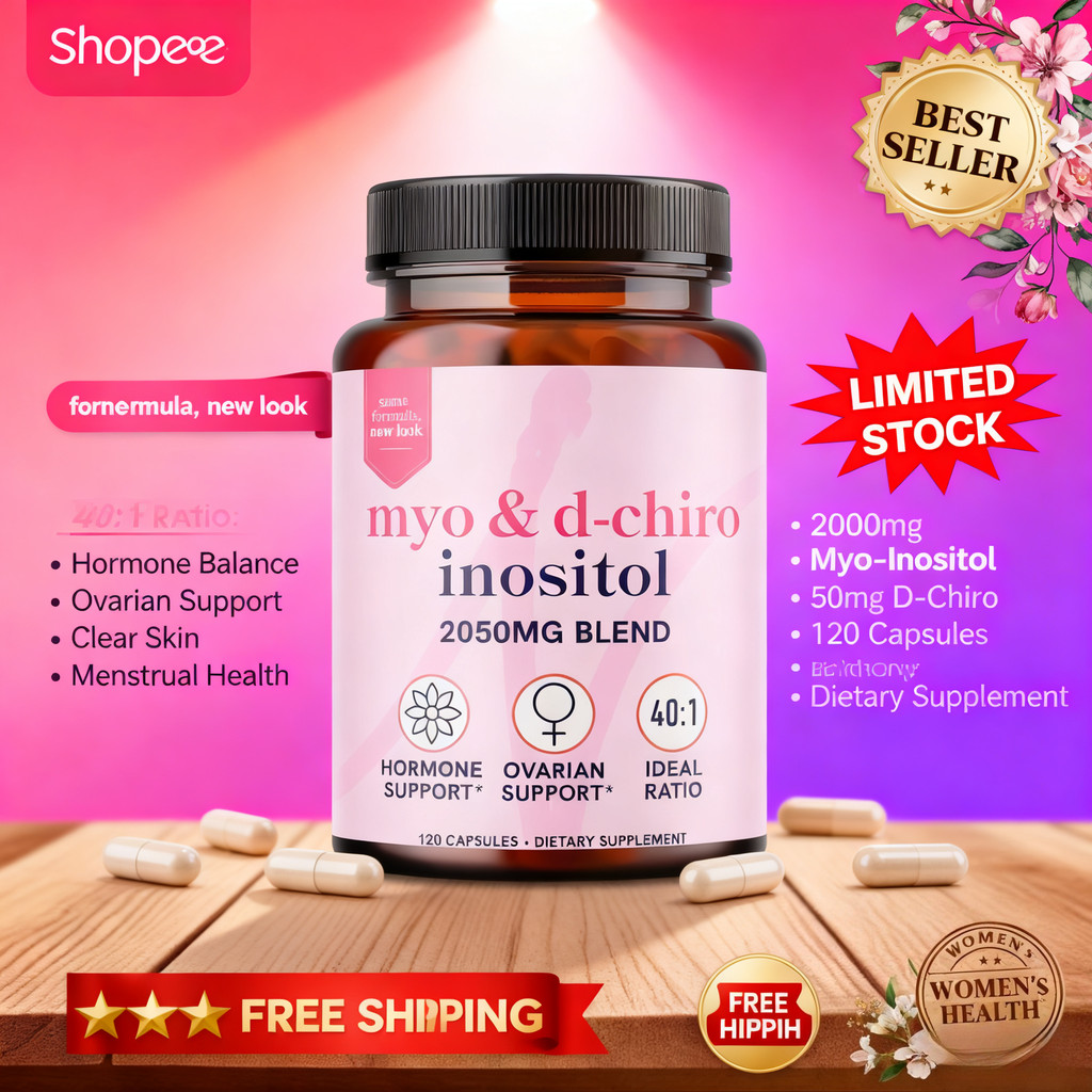 Jual Inositol 40:1 Suplemen Keseimbangan Hormon & Dukungan Ovulasi ...