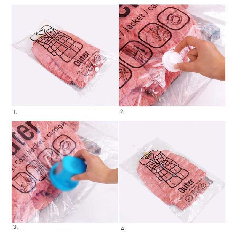 TaffPACK Kantong Vakum Baju Vacuum Compression Bag 1 PCS - SN024