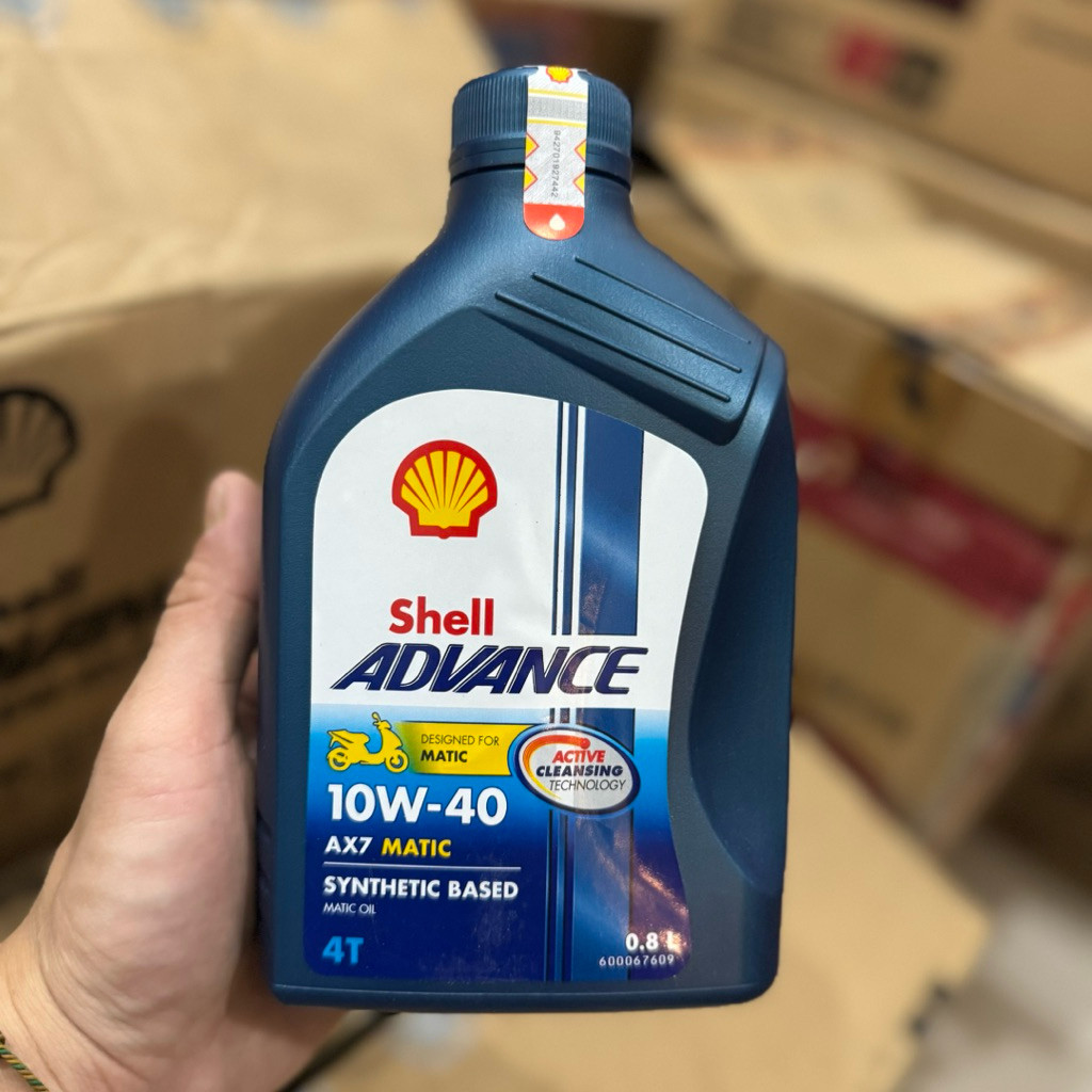 Jual OLI SHELL ADVANCE AX7 MATIC 10W-40 800 ML | Shopee Indonesia