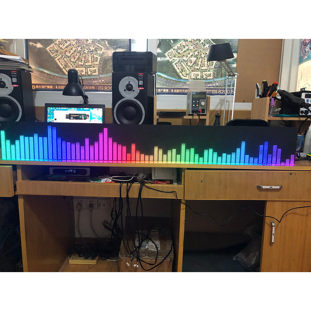 Jual Professional full color RGB sound control remote control music ...