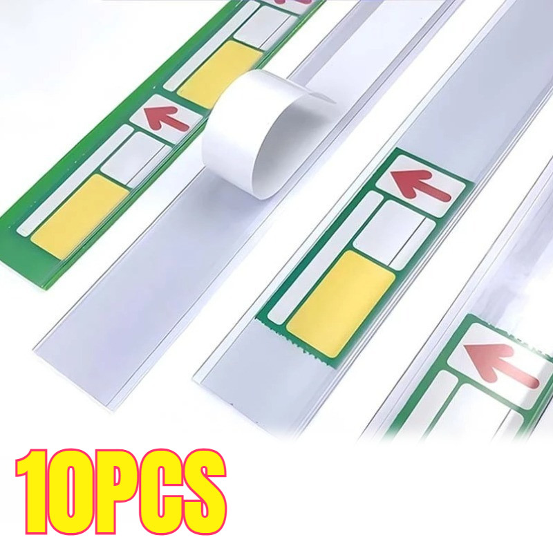 Jual 10pcs 90cm*42mm Tag Pemegang Label Label Rak Klip Supermarket ...