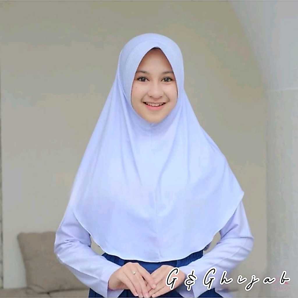 G&Ghijab - Hijab Sekolah SMP Dan SMA | Jilbab Oval Sekolah Jersey Premium | Kerudung Sekolah Anak Ternyaman