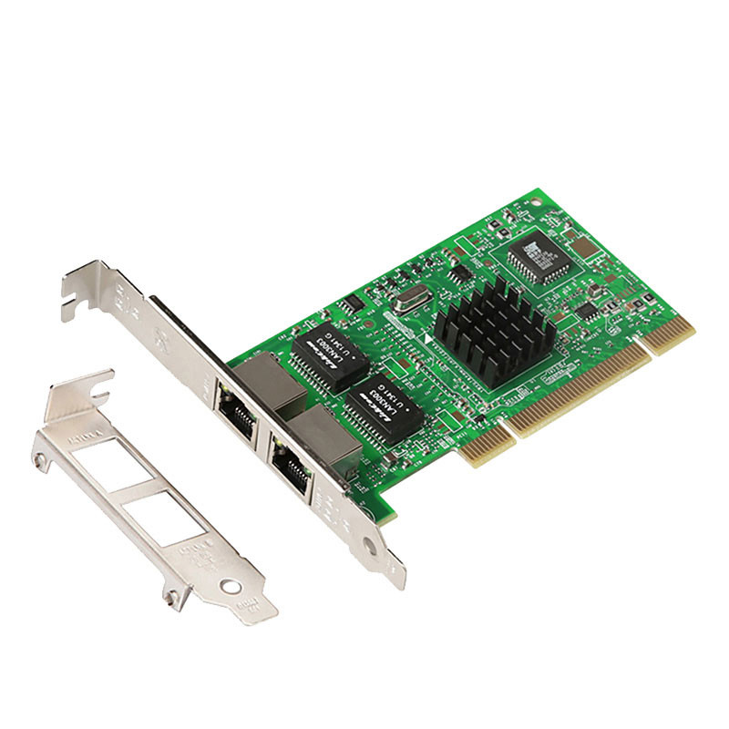 Jual PCI 10/100/1000 Dual Port Server Ethernet Adapter 2 x RJ45 NIC ...