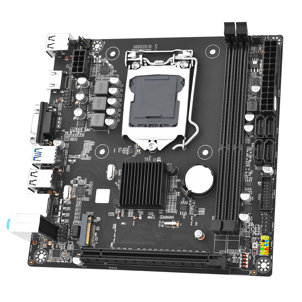 Bo Mạch Chủ B75M ITX LGA 1155 Máy Tính để Bàn Hỗ Trợ DDR3 RAM NGFF NVME M.2 Giao Di%e1%bb%87n Usb Sata3.0 T%e1%ba%a5m %c4%91%e1%ba%bf I.174324378